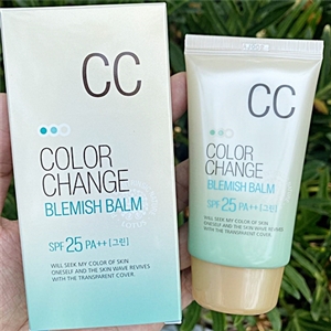 Welcos Color Change Blemish Balm SPF25pa++ 50ml. แท้ค่ะ