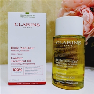 Clarins Huile Anti-Eau100% extraits de plantes Affinante,drainante100ml.